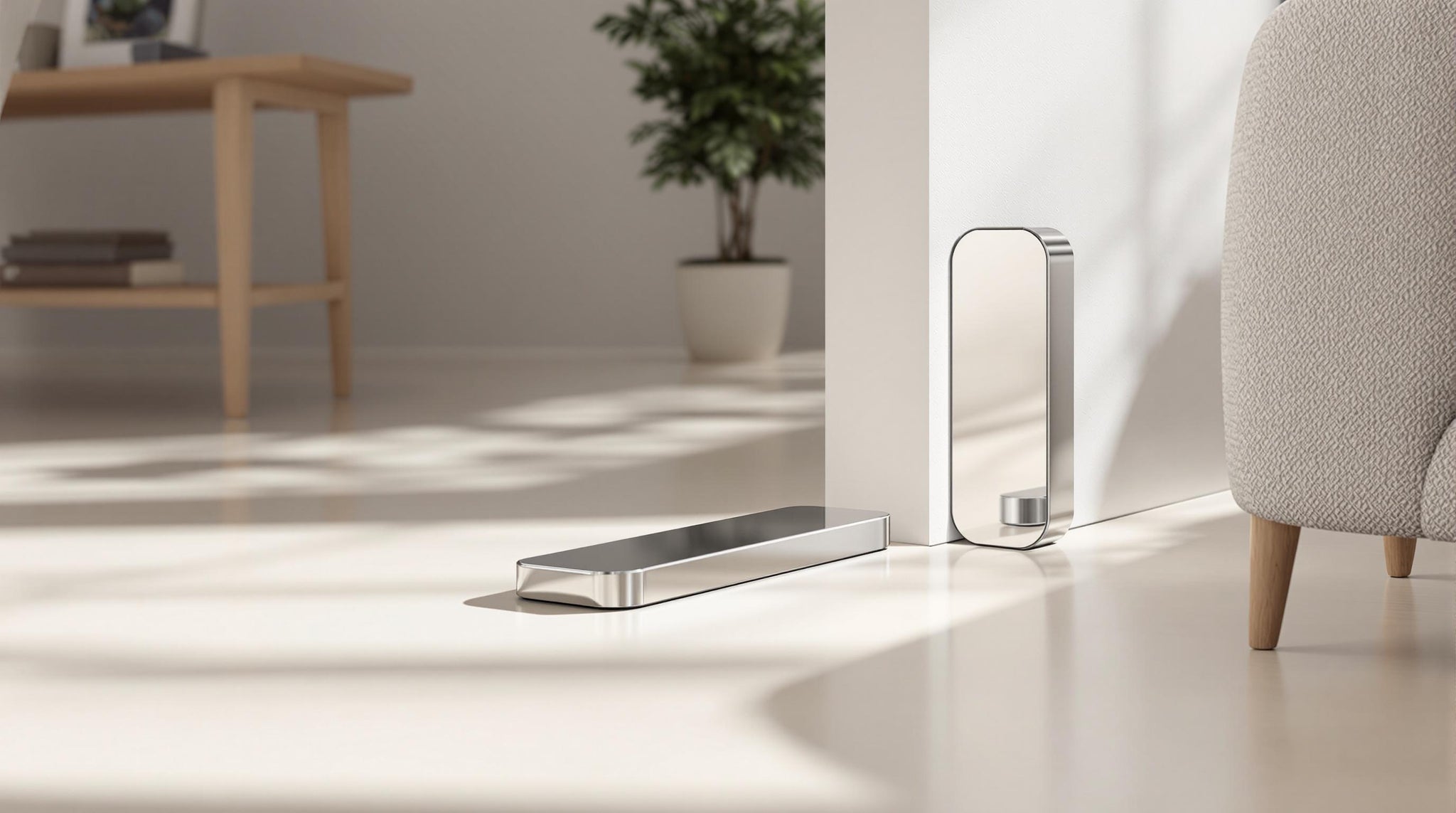 How Magnetic Door Stoppers Fit Minimalist Decor