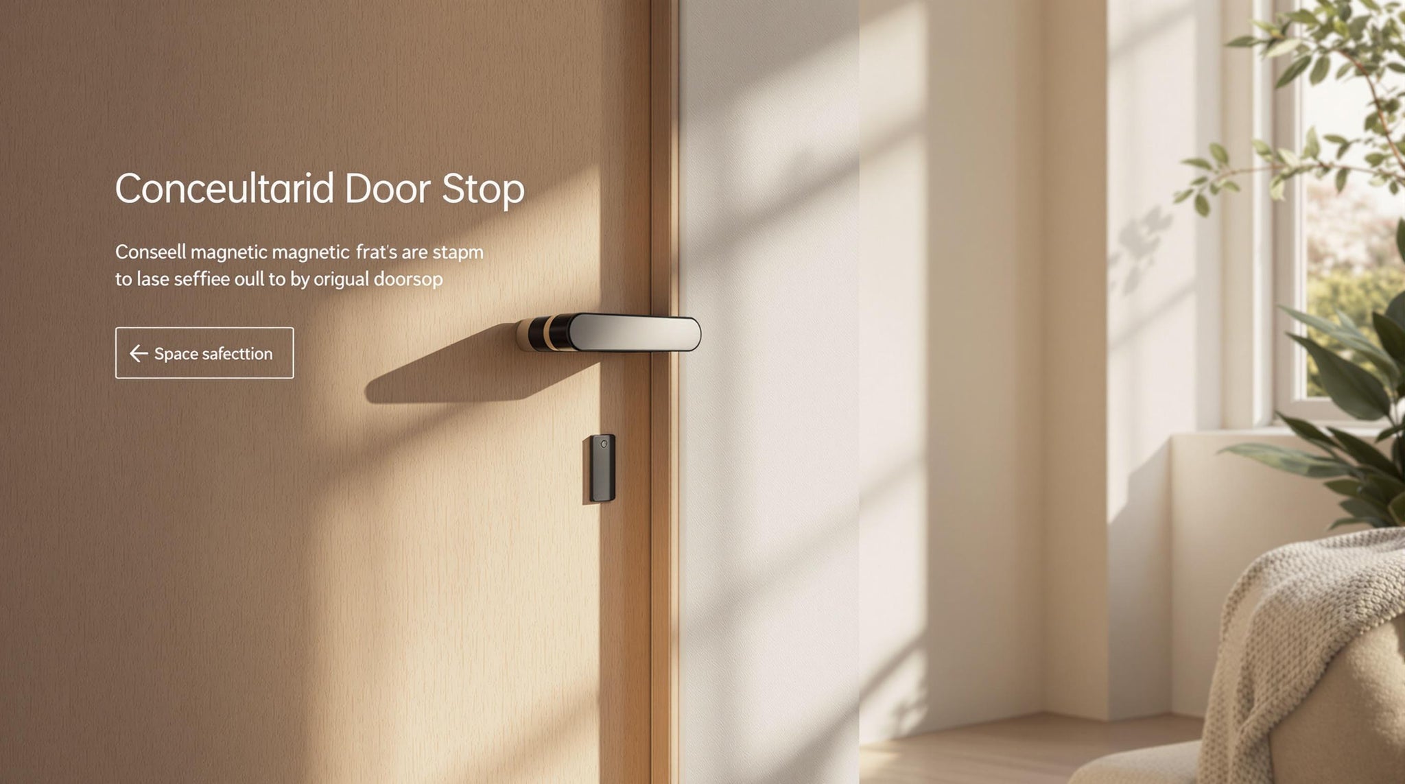 Space-Saving Benefits of Concealed Magnetic Door Stops